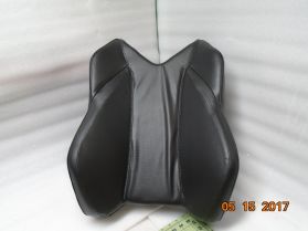 Seat Back Cushion, Solid Black