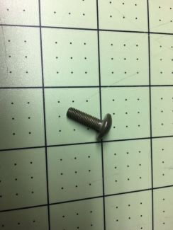 Cross small plate head screw M5?16