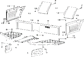 HS 400 - Seat Base & Side Panels
