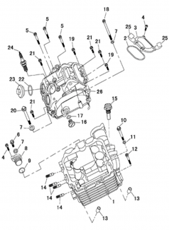 HS 700 - CYLINDER HEAD COMPONENTS