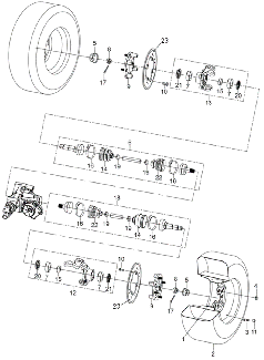 HS 400 - Front Axle 