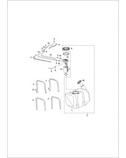 SECTOR 550 - Fuel Tank Assembly