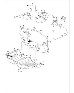 SECTOR 550 - Footrest Assembly