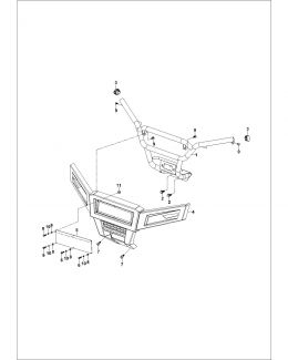 SECTOR 550 - Front Bumper Assembly