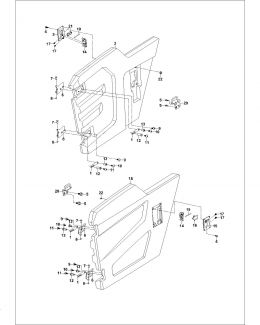 SECTOR 550 - Door Assembly