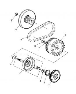 VECTOR 550 - Clutch Assembly