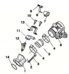 SECTOR 550 - Throttle Body