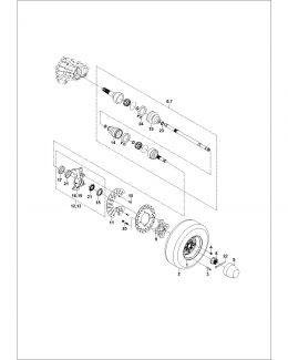 SECTOR 1000 - Front Axle