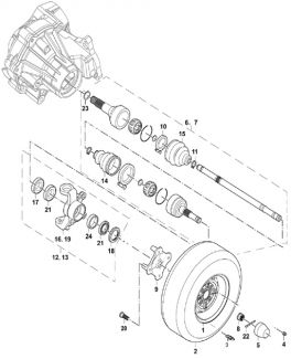 SECTOR 450 - Front Axle