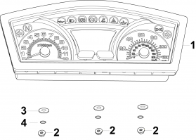 SECTOR 450 - Instrument Cluster