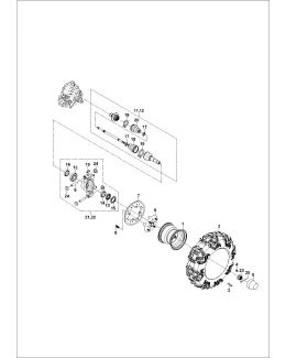 VECTOR 1000 - REAR AXLE