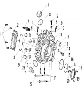 HD VECTOR 250 - Cylinder Head Components