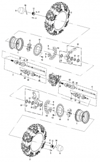 VECTOR 750 CREW - Front Axle