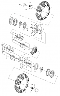 VECTOR 750 CREW - Rear Axle