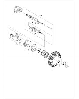 RK PERFORMANCE 1000 CREW - FRONT AXLE