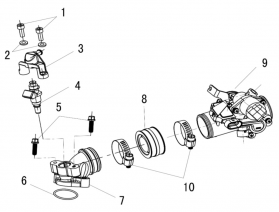 VECTOR 250 - Throttle Body