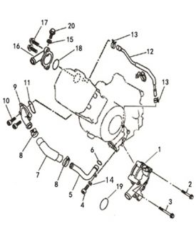 VECTOR 450 - Water Pump