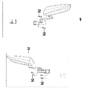 VECTOR 750 CREW - Side Mirrors 