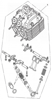 VECTOR 750 CREW - CYLINDER HEAD