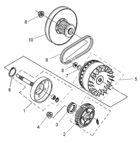 VECTOR 750 CREW - CLUTCH