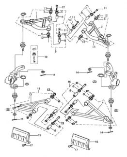 RKX 550 -  FRONT SUSPENSION