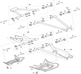 FORGE 750 - Rear Suspension