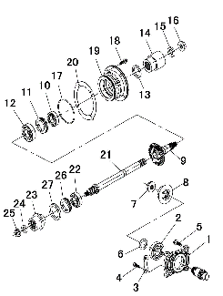 FORGE 750 - DRIVE GEAR