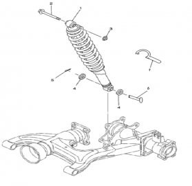 FORGE 400 -                                              REAR SUSPENSION