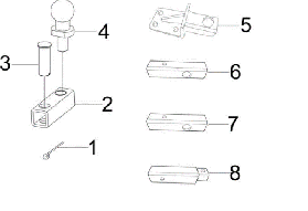 VECTOR 500 - Receiver Hitch Assembly