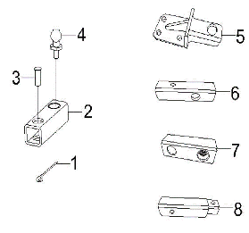 VECTOR 700 - Reciever Hitch Assembly