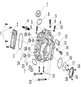 SECTOR 250 - Cylinder Head Components