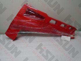 Left Rear Bed Panel, Strike 1000 (non-Crew), Red